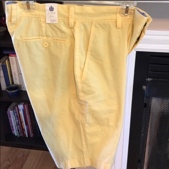 J. Crew Other - MENS J. Crew 30” Waist Yellow Rivington Shorts NWT